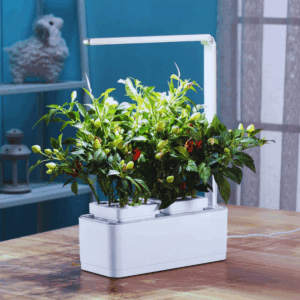 Inteligentny Zestaw Hydroponiczny LIF z Oświetleniem LED – Doniczka do Uprawy Roślin